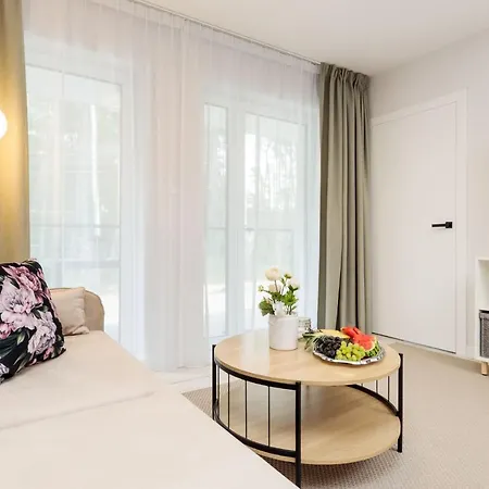 Sunny Dune Z Basenem Calorocznym-pobierowo Baltic Apartments-sannel For Rent Апартаменты Поберово